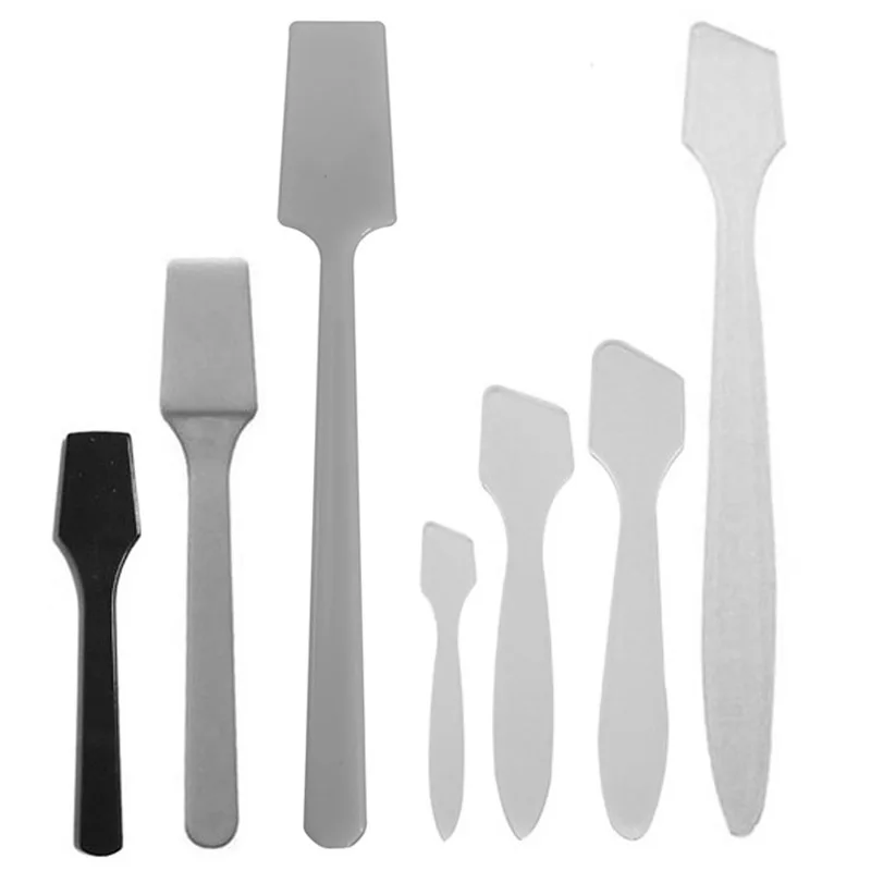 Disposable Makeup Cream Spatula Cosmetic Spade with Multiple Sizes from 2 inches to 5 inches