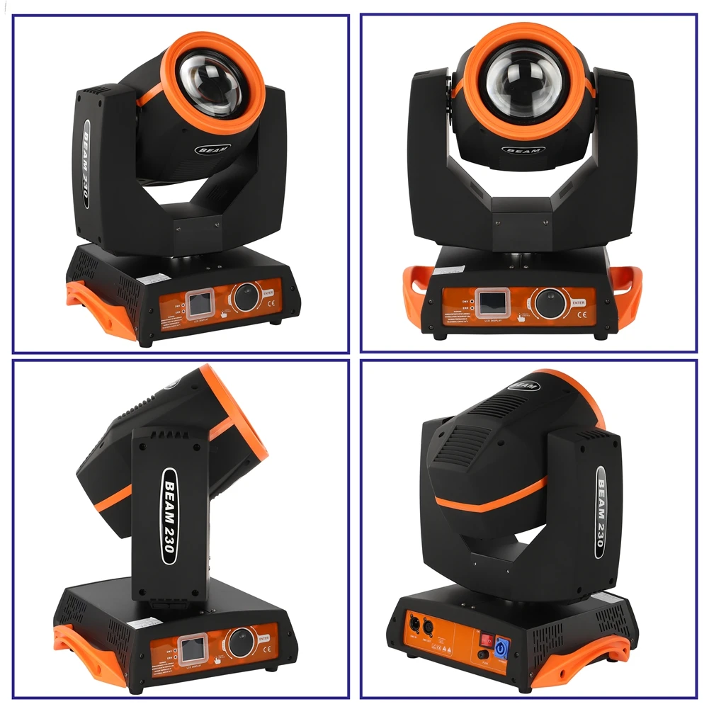 U`King Beam Pattern 8 Prisms Shaking Head Stage Effect Lighting 16CH DMX512 Sound Activated Control Led Dj