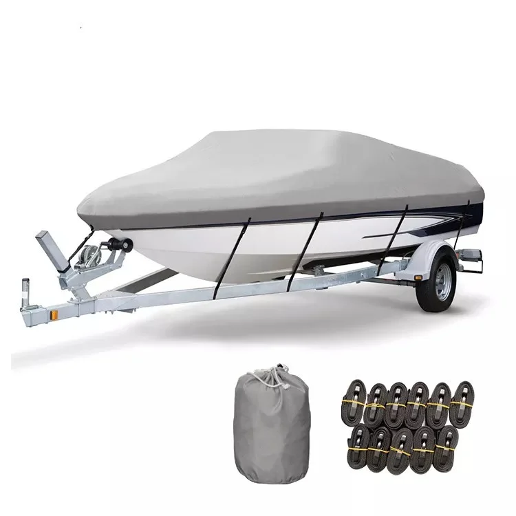 Outdoor Duty Waterproof Boat Covers Fabric Heavy Duty 600D Solution-Dyed Polyester Waterproof Cover