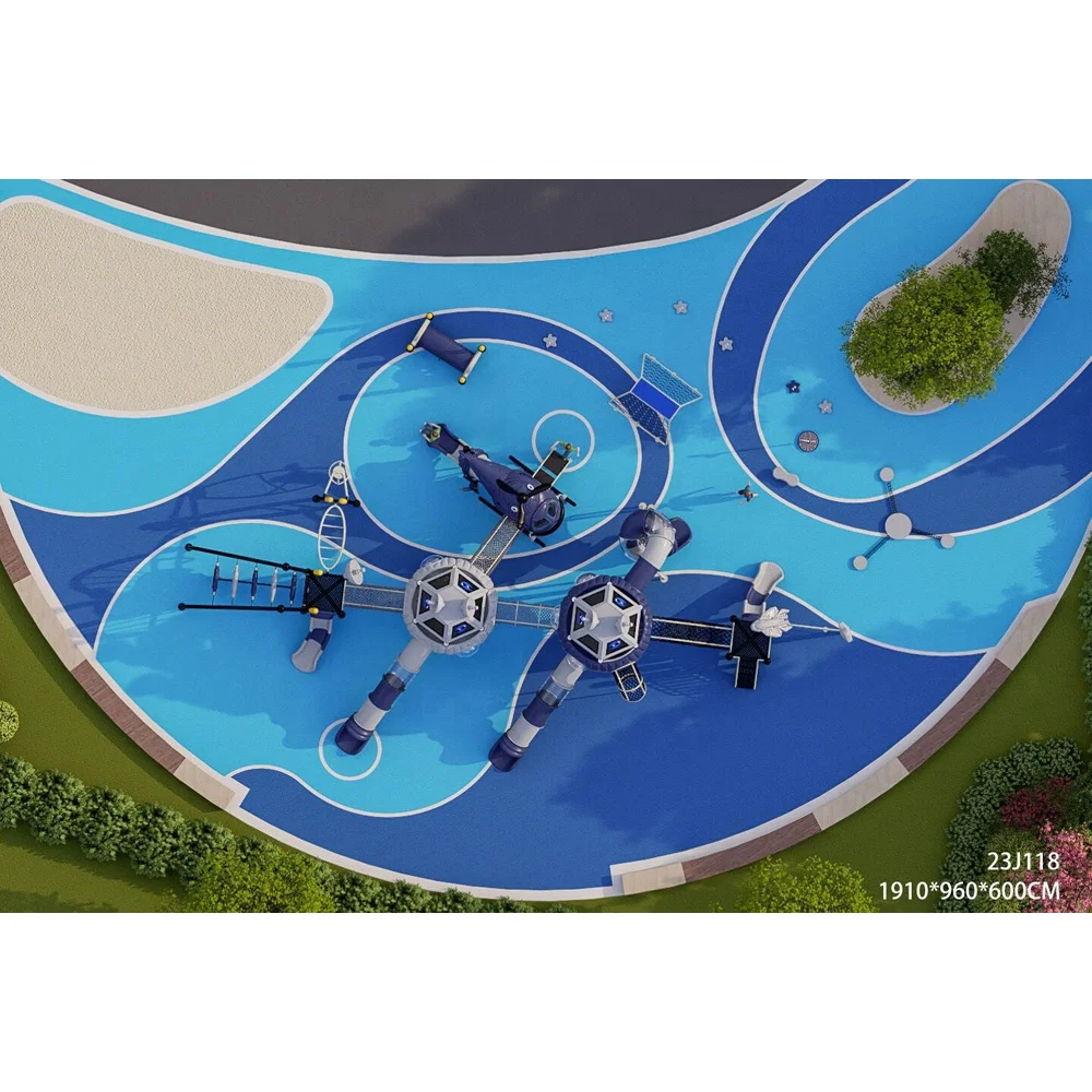 commercial outdoor playground playhouse slide inflatable equipment price play house for kids children play set