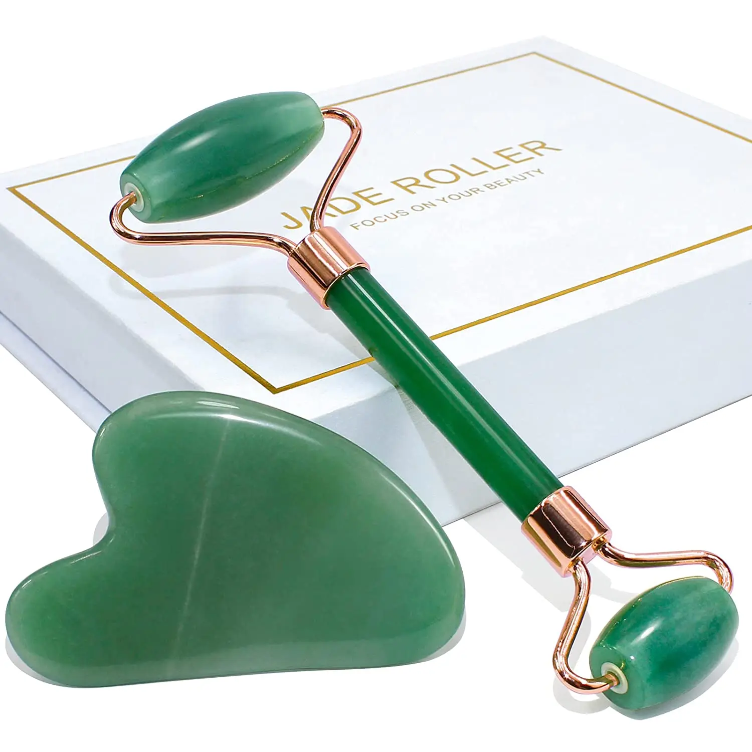 
Jade Roller Facial massager Beauty Roller Skin Care Tools Body Muscle Relaxing Gua Sha 