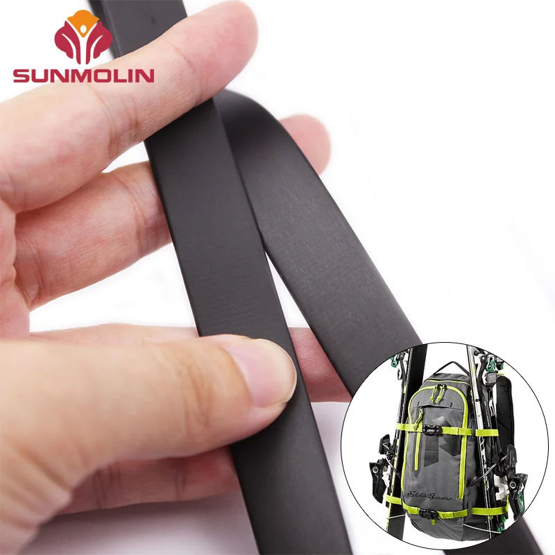 Custom matte 15mm abrasion resistant bag using waterproof pvc tpu coated webbing