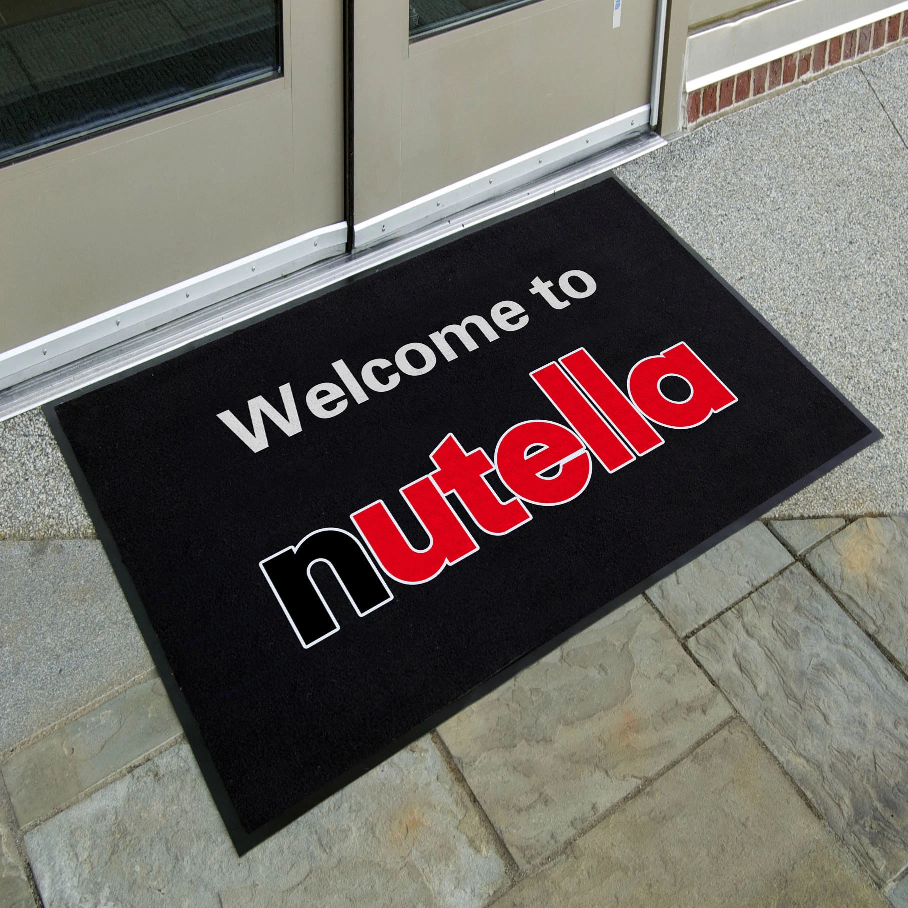 Custom Personalized Impression Printed Business Brand Advertising Large Commercial Logo Welcome Mats