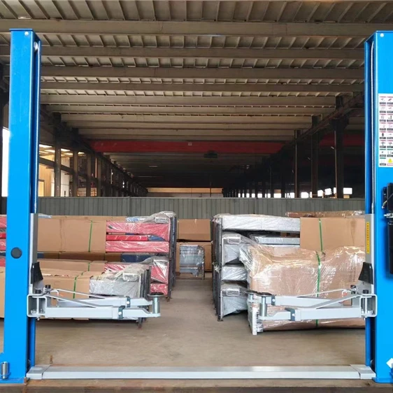car hydraulic double column gantry lifts auto lift  2 post lifter for service station