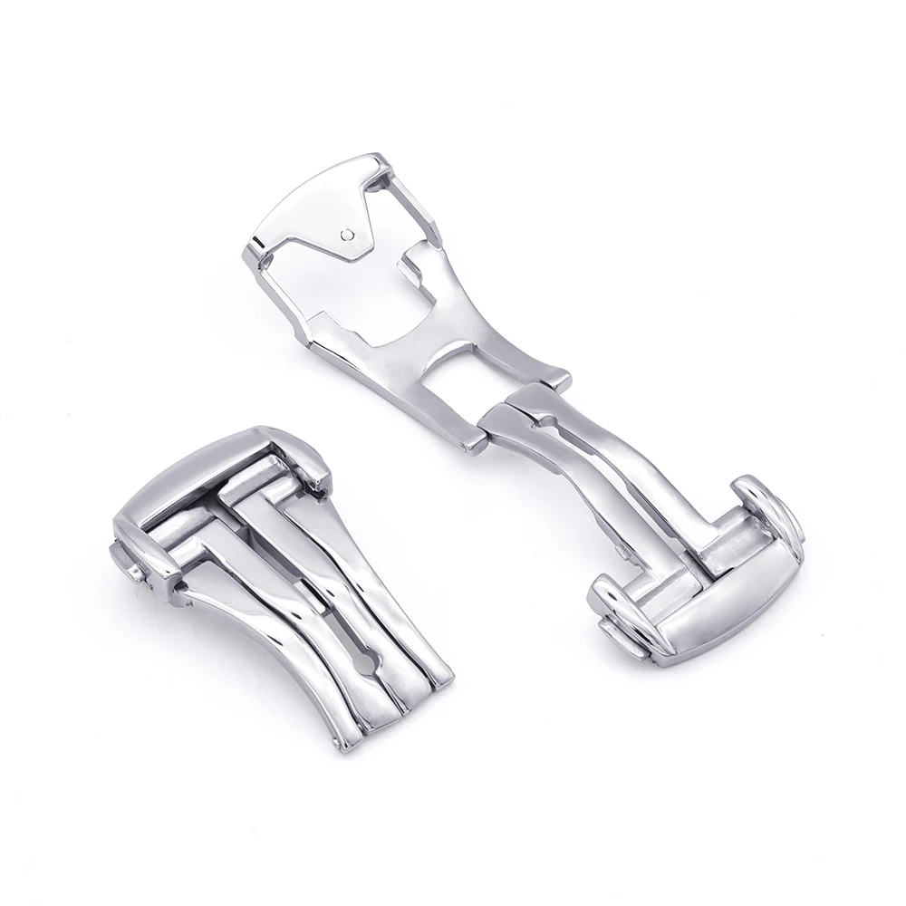 JUELONG аксессуары для часов OEM Polish, застежка для развертывания, кнопка автоматического открытия, Бабочка, Пряжка для часов, ремешок для часов