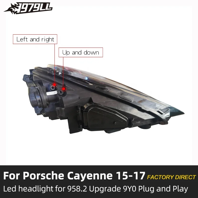 High quality car led headlight for 2015-2017 porsche cayenne 958 headlights