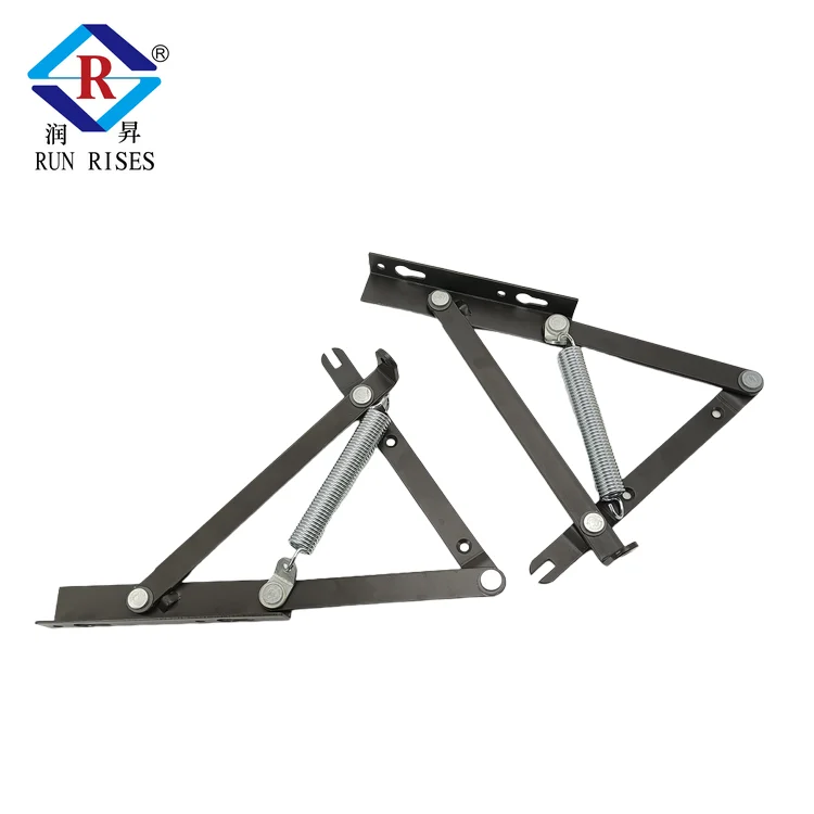 Sofa mechanism bed box hinge Sofa folding triangle spring hinge Coffee table hinge Furniture accessories