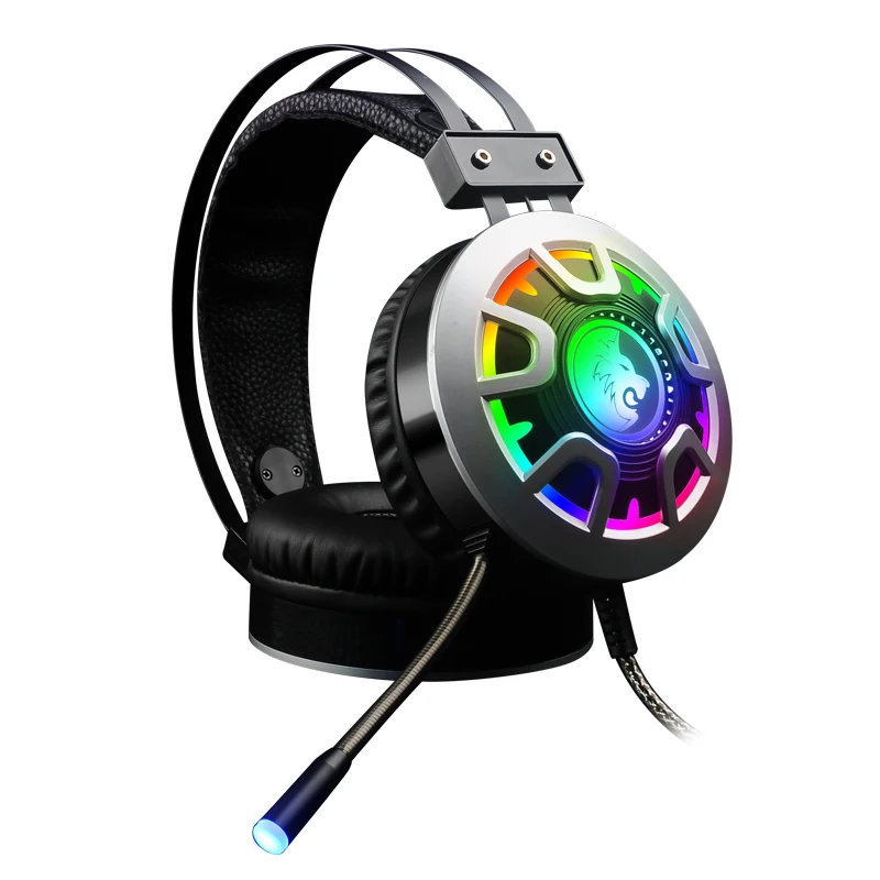 HG21 Oem Cheap Earphone Keyboard Mouse Ps4 Wired For Pc Metal Bass 7.1 LED Headphone Gaming Headset