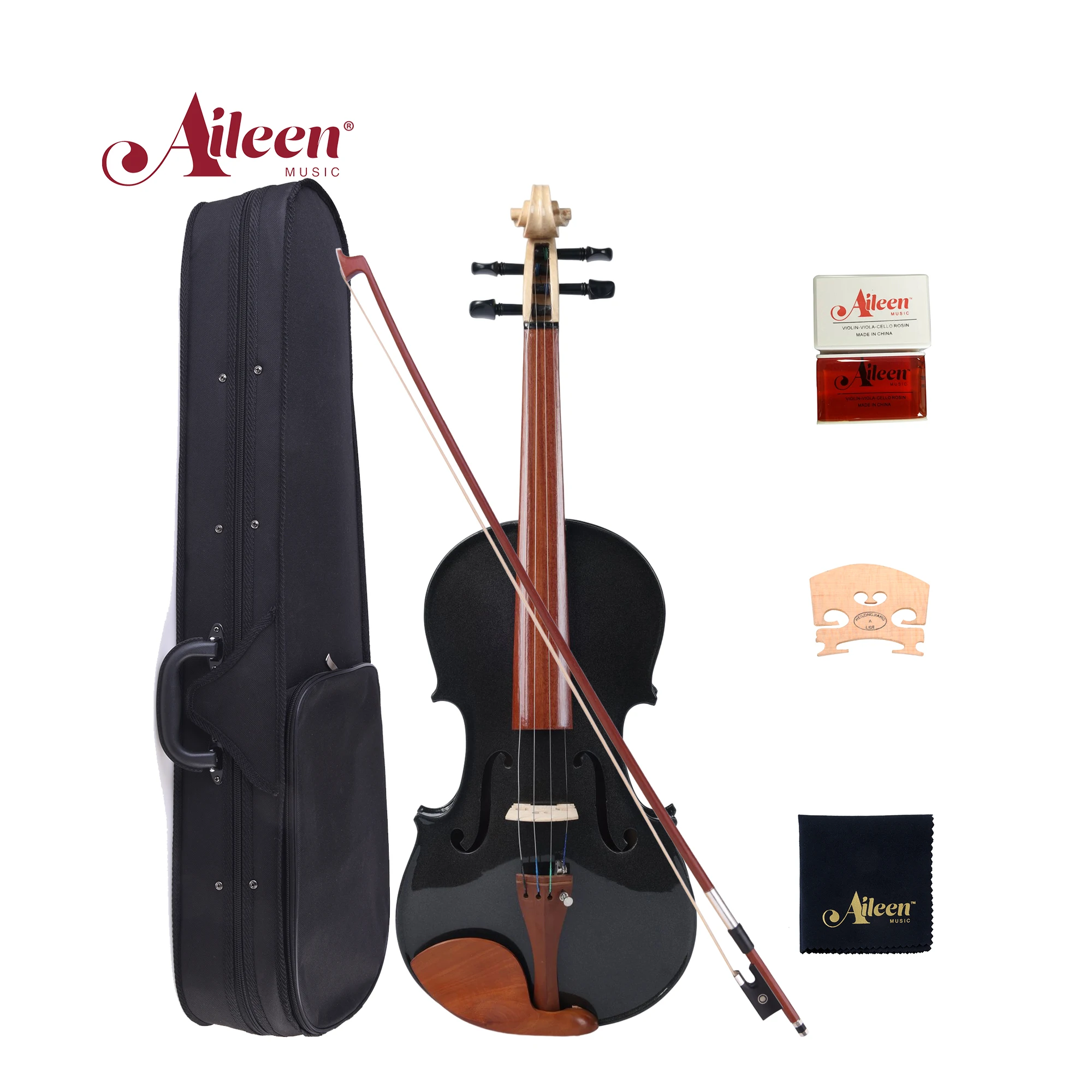 Solid spruce top violin 4/4-1/8 solid maple back & side(VG105ER)