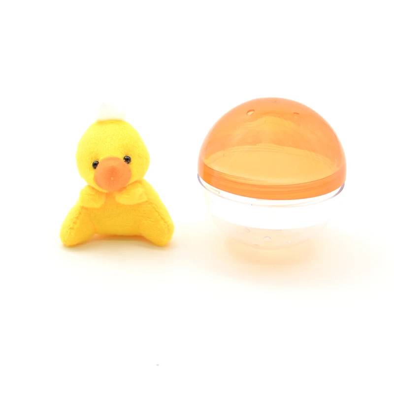Wholesale gashapon capsule mini 6cm animal stuffed plush toys for capsule-gashapon-vending-machine