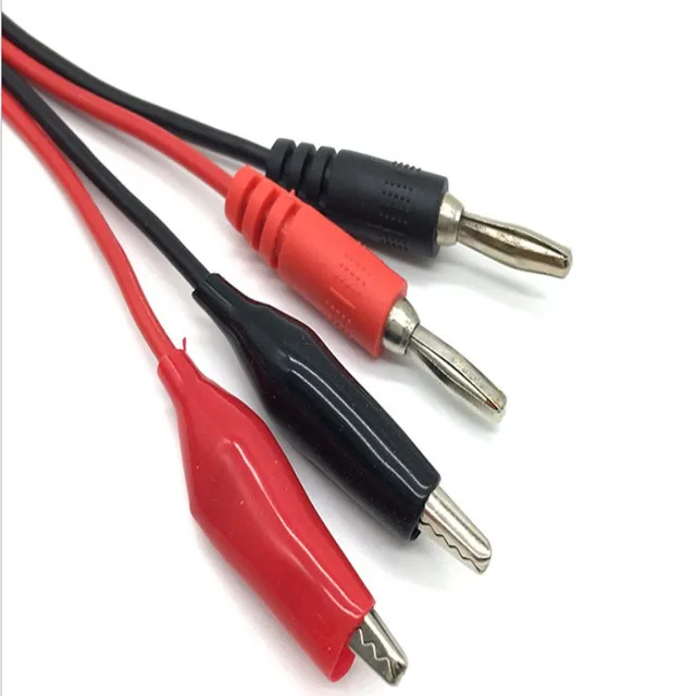 hot sell and high quality Banana to Alligator Coax Cable