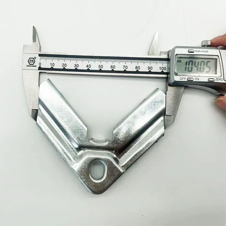 HVAC Accessories TDF Duct Corner Flexible Flange Channel Corner Ventilation Galvanized Sheet Duct Corner Hot Sale