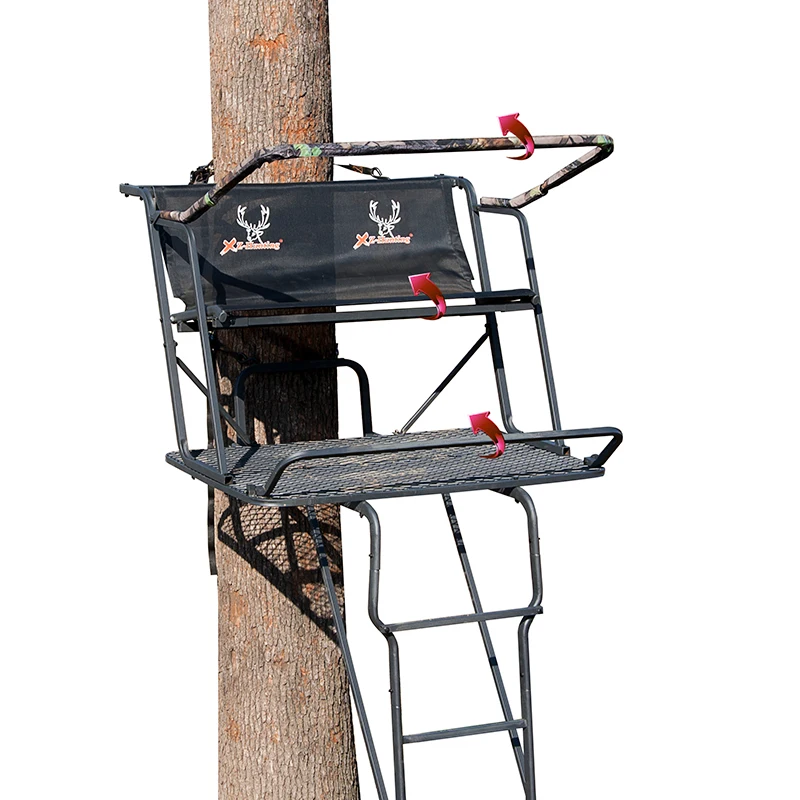 Cheap simple Climbing treestand ladderstands for two men other Auxiliary hunting supplies