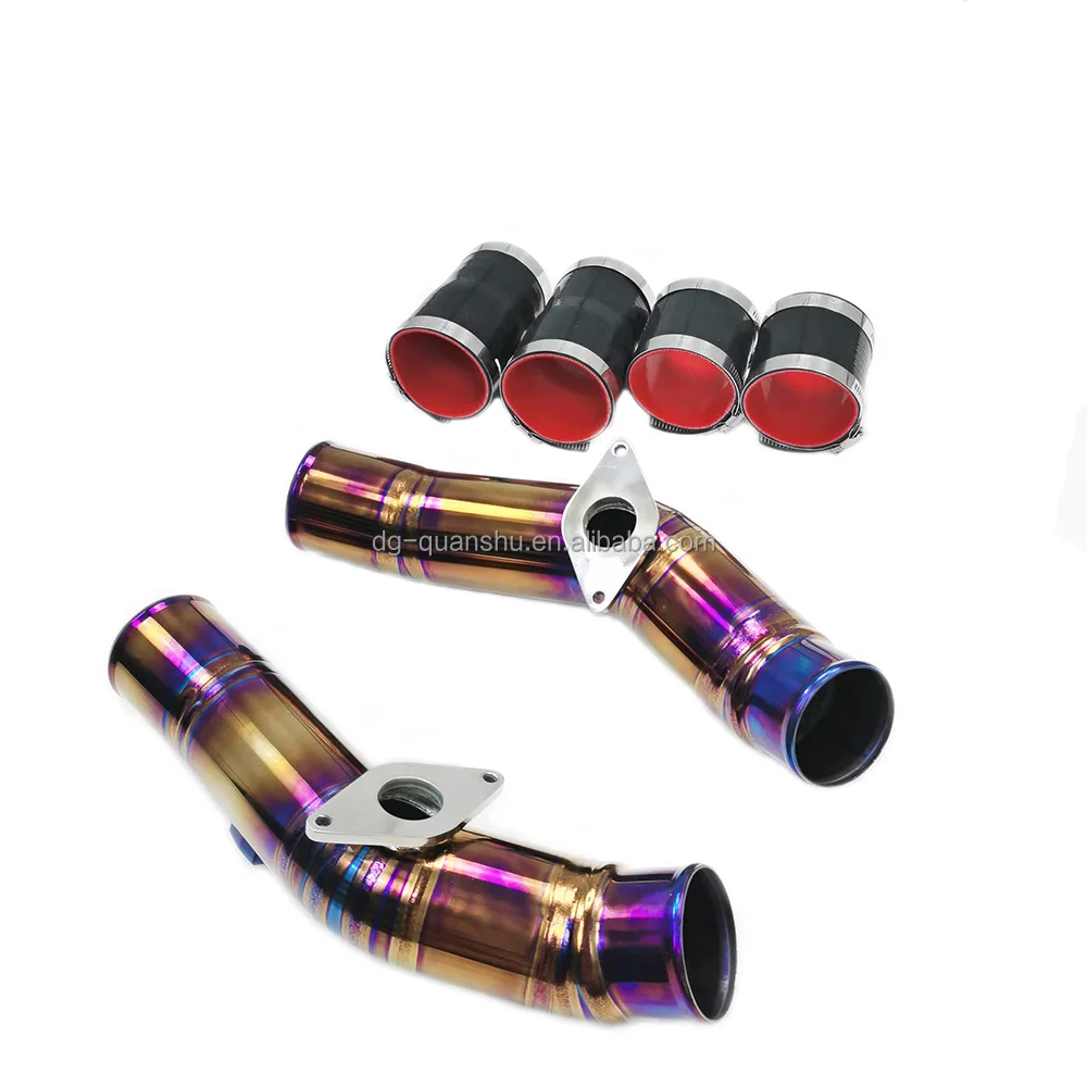 3 inch Upper intercooler Pipes  For Nissan GT-R  R35 Titanium exhaust catback