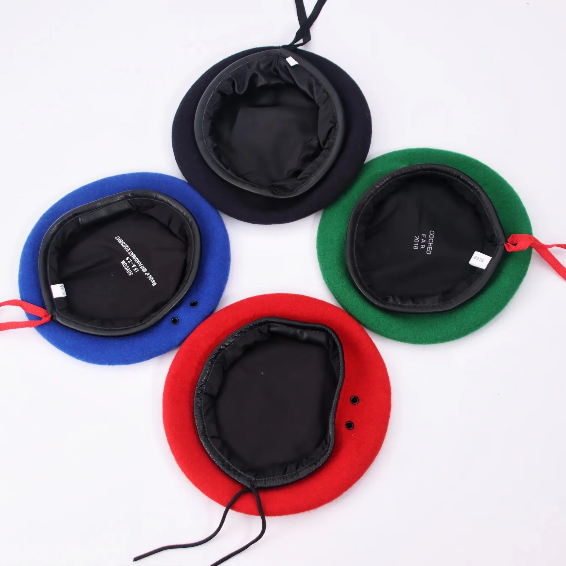 XINXING Wholesale Red Brown Beret Hat Wool Lightweight Outdoor Combat Tactical Cap Beret for Men Women