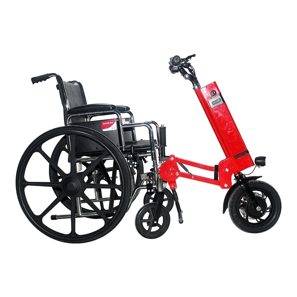 Cheap Electric High Quality wheelchair trailer red electric single wheel trailer new energy source wheelchair drive kit sales