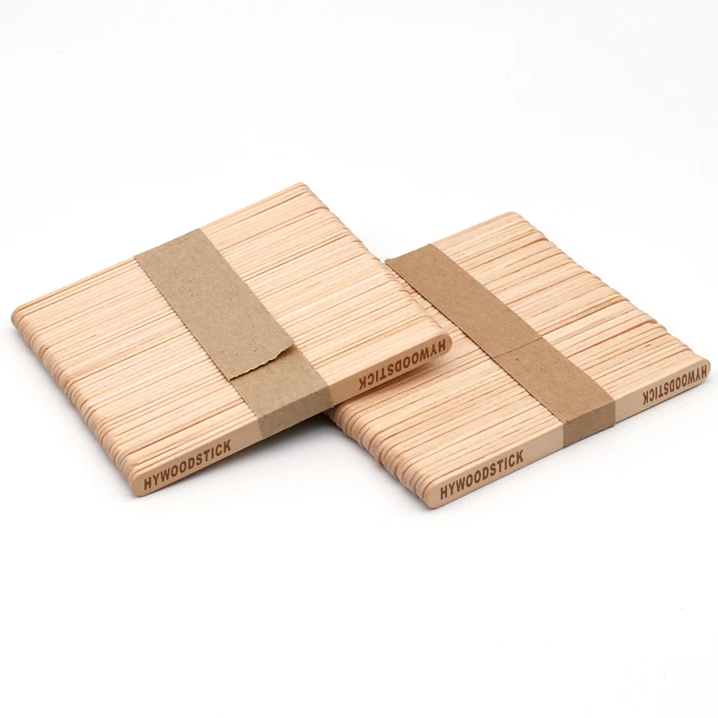 Made In China Eco-friendly Food Grade Birch Wood Ice Cream Sticks