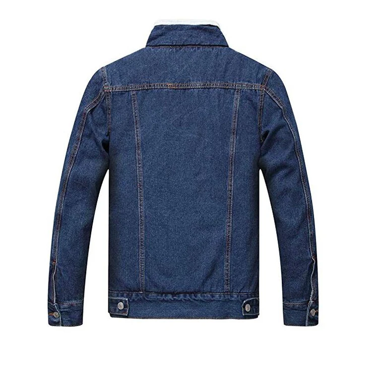 2020 модная мужская флисовая джинсовая куртка зимняя хлопковая с подкладкой из шерсти