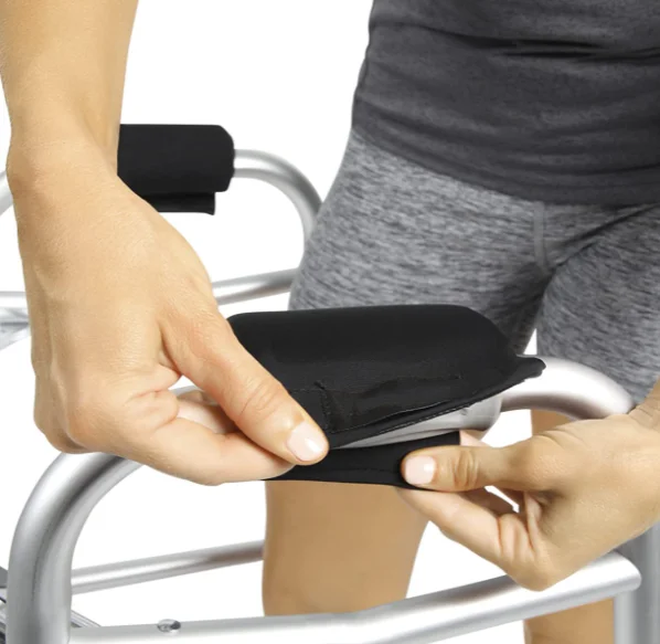 Walker Grips Padded Hand Covers Soft Cushion Padding Medical for Folding Rolling Wheelchair, Rollator Handle, Senior