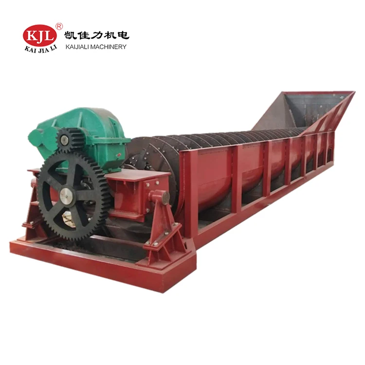 
saving energy spiral sand washer for sea sand and mine 