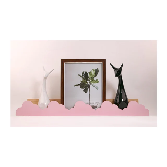 Домашние деревянные облако детский плавающий полки для детской комнаты небольшой настенный стеллаж