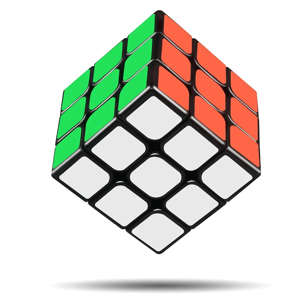 2019 New Products Wholesale Plastic Double Blister 3x3 5.6cm Magical Cube With Mini 3cm Gift Big And Small Suit Fidget Cube Toys