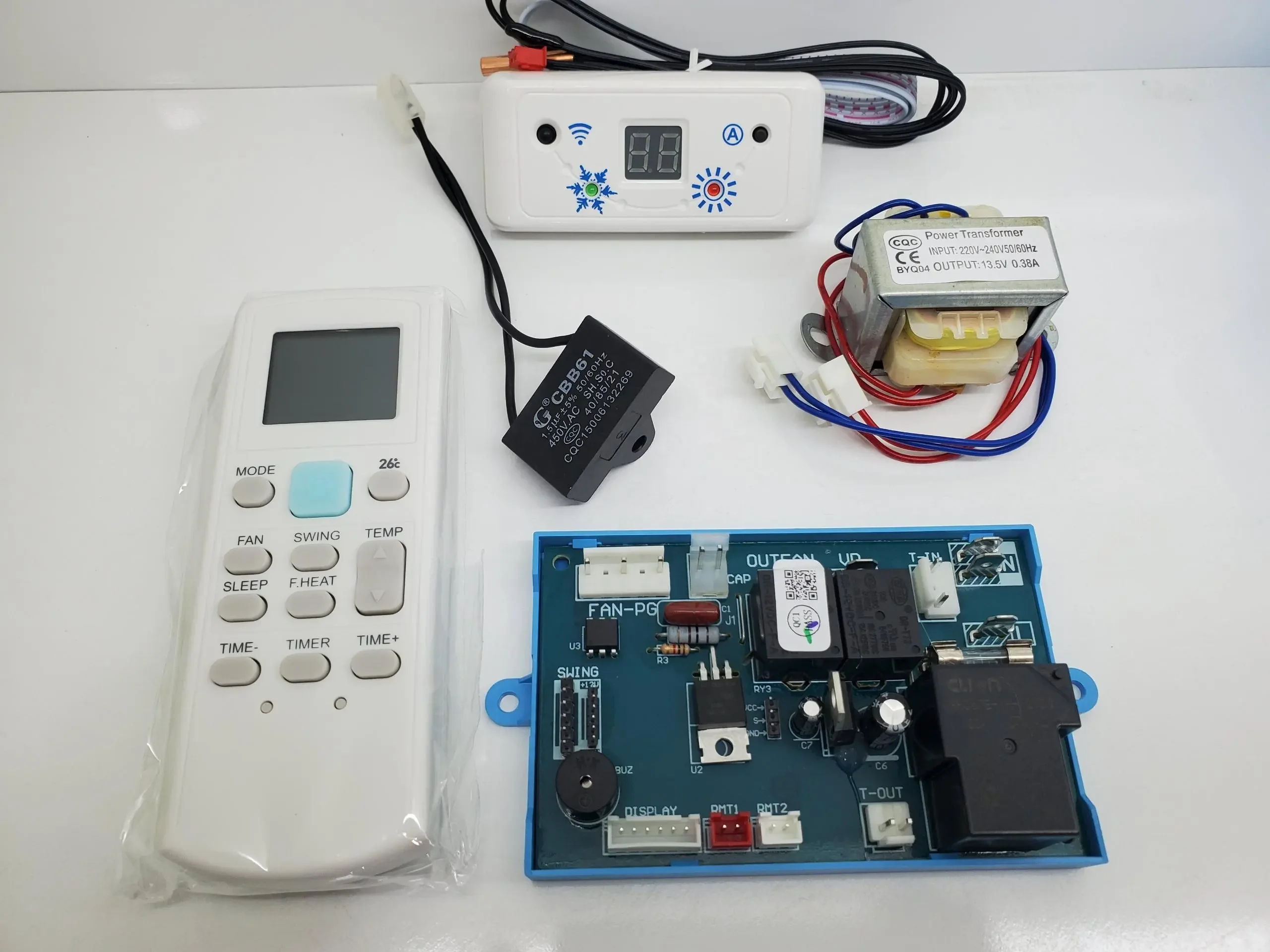 Universal PG motor air conditioner system Board plastic box QUNDA QD-U08PGC+ E