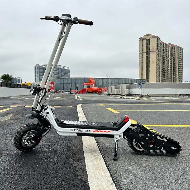 MX-5 48V 20Ah 15Ah 1200W 2400W Eu Warehouse All Terrain Off-Road E Electric Snow Scooter For Snowmobile