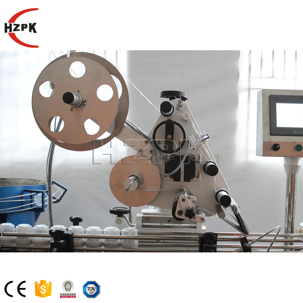 HZPK Automatic chili sauce paste detergent drinking water liquid bottle filling Packing Machine production line