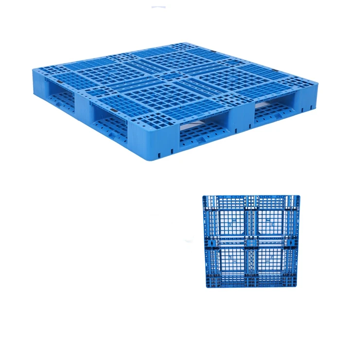 4 Way Entry Plastic Pallet Heavy Duty Plastic Pallet Single Side Pallet 1200X1200
