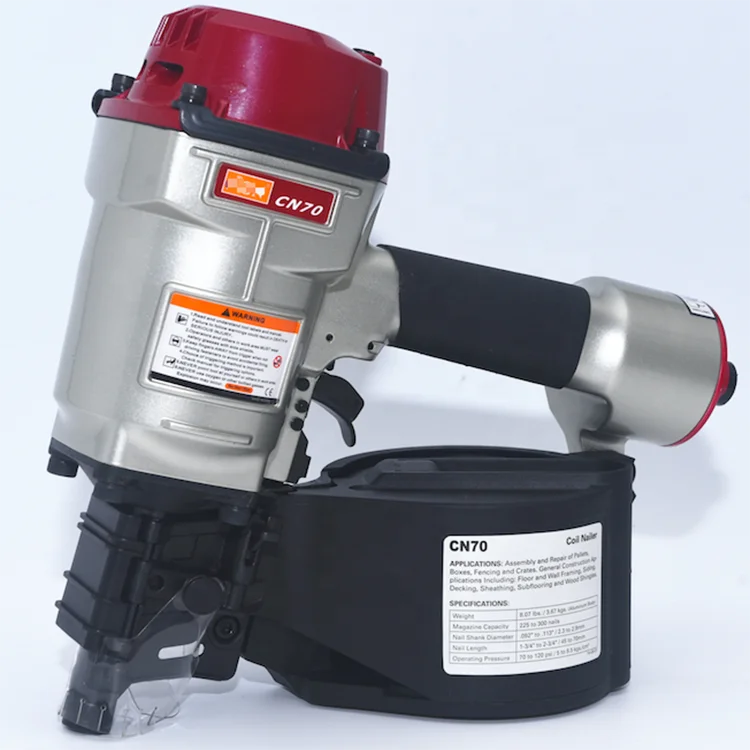 SUNWELL Powerful Pneumatic Quick Nailing Tools CN55 Air Coil Nailer