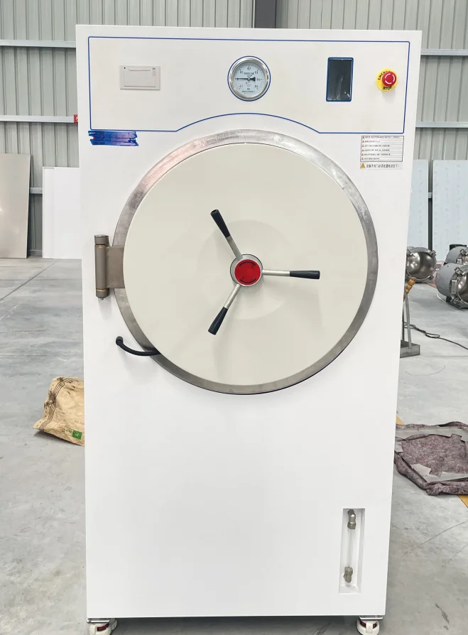 MST-300B customizable pressure vessel pulse vacuum sterilizer touch screen operation medical sterilizer