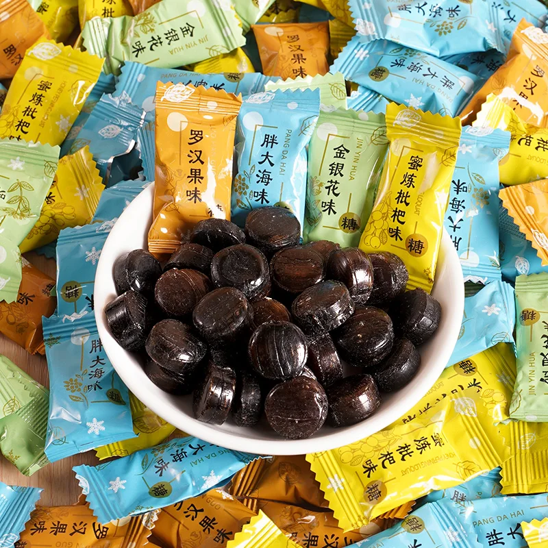 mint sweet chinese candies fruit lemon mint candy multiple flavors throat lozenges candy