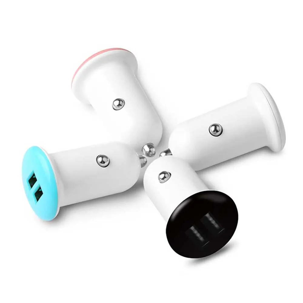 new products 2020 dual port 2A usb fast charging charger adapter portable car charger for mobile phone