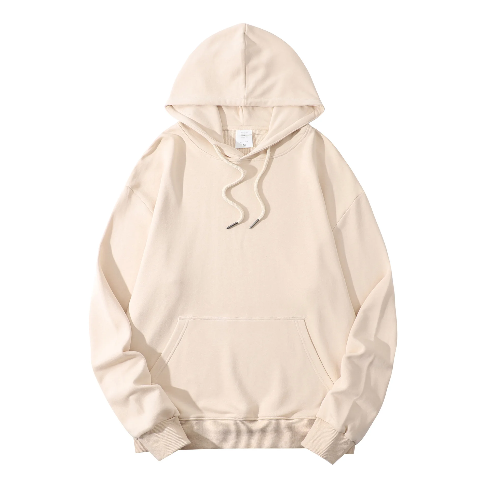 Wholesale Essentials Casual Plain Blank Sweatshirts Hoodies Unisex Custom Puff Printing Embroidered Logo Men Hoodies