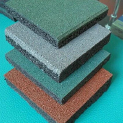 TZ 3031C Rubber Flooring Black Green Red Grey