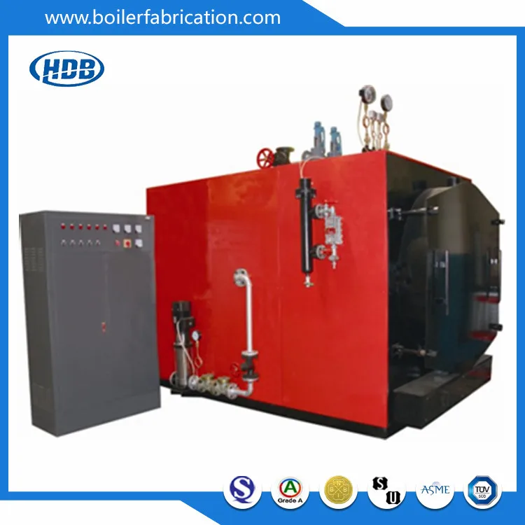 PLC Control Electric Steam Boiler Small Steam Turbine Electric Generator