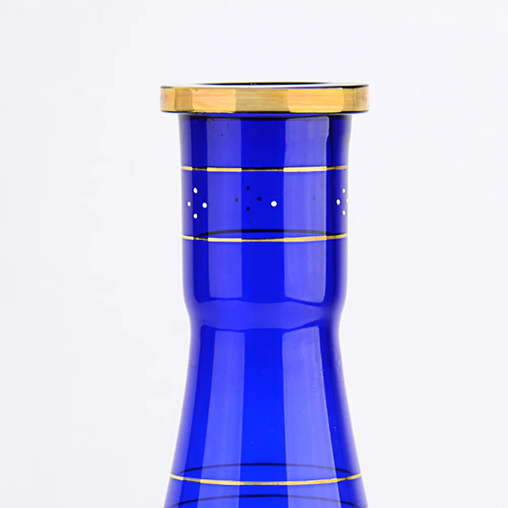 Wholesale Popular Egyptian Shisha Mini Hookah with New Design Real Gold Rim