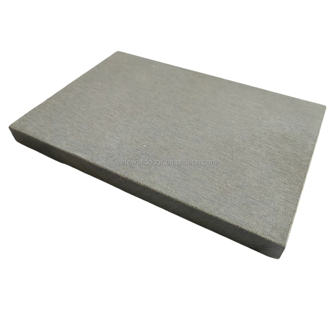Asbestos Free Light Grey Fiber Cement panel for Wall Cladding ceiling floor board