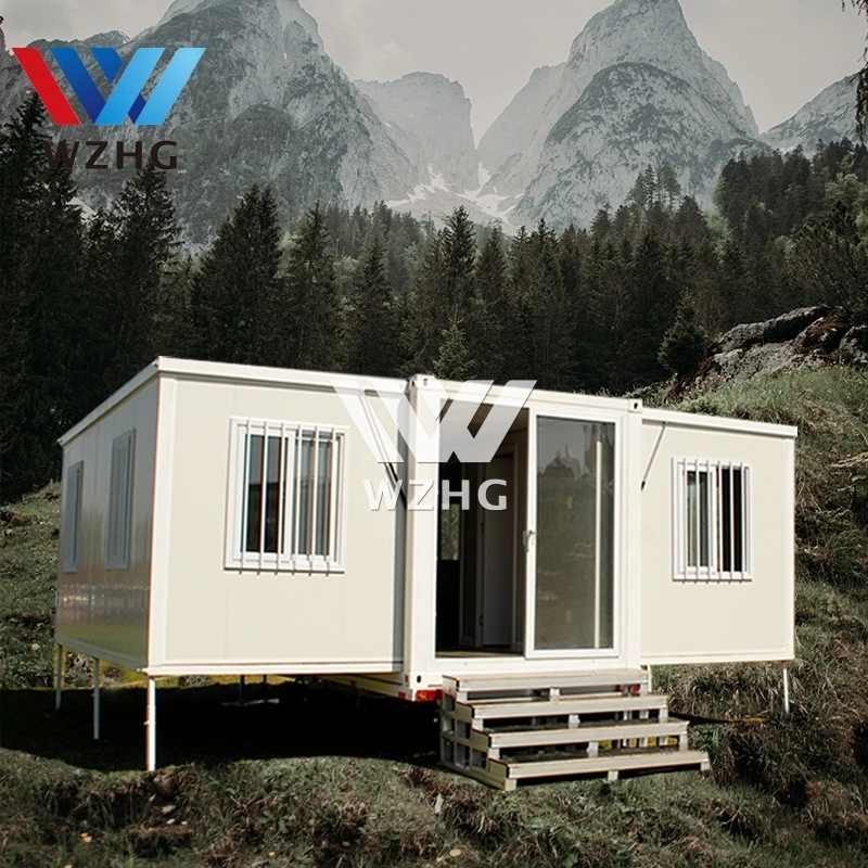 Garden Foldable Modular Pre Fabricated Houses Villa 1-3 Bedroom House Construction Real Estate House Prefabricated Homes