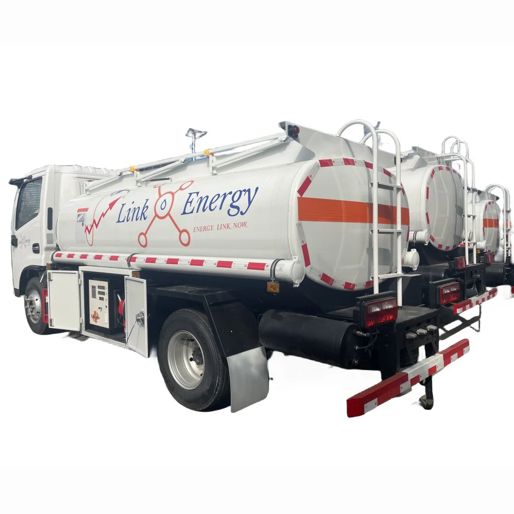 Left Hand Drive 5000 Liters Mobile Refuel Vehicle 4X2 Mini Fuel Dispensing Truck for Africa Market