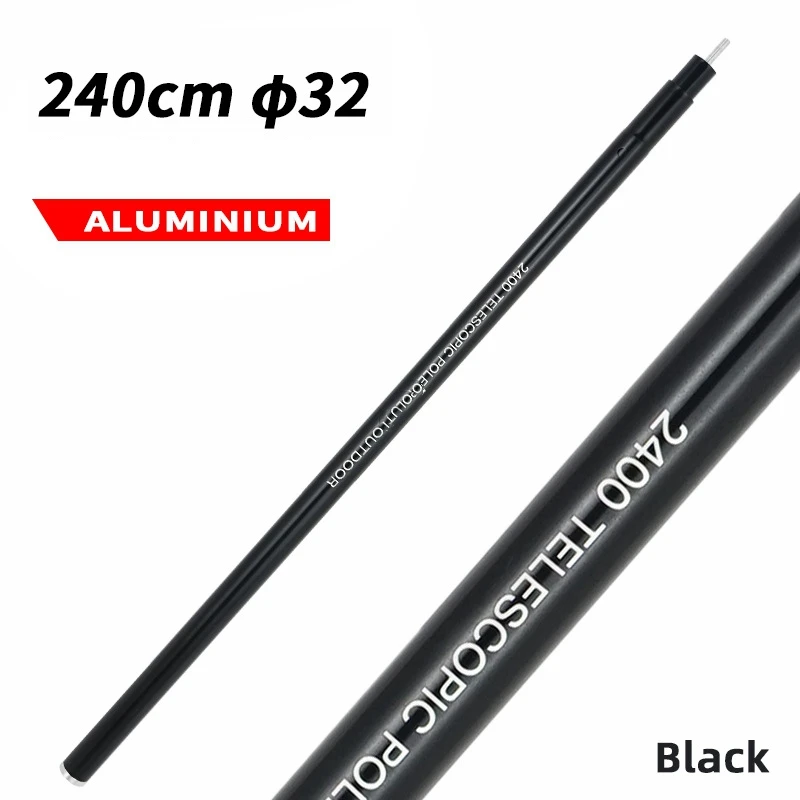 Collapsible Lightweight Adjustable Telescoping Aluminum Tent Tarp Poles for Camping Backpack Hammocks Sun Shade Shelters Awnings