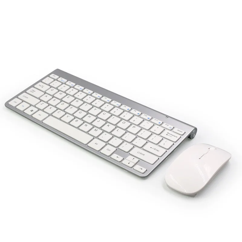 
New Ultra-thin Computer 2.4Ghz Wireless Keyboard Mouse Combos 