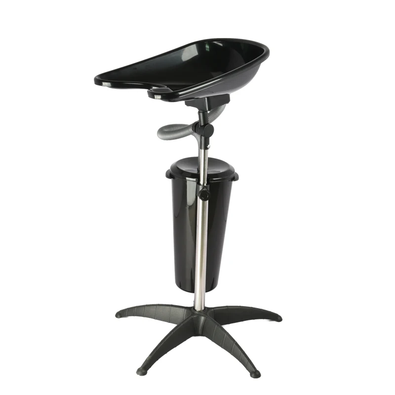 Portable Adjustable Mobile Shampoo Sink Basin Salon Equipment for Hair Salons Schools Hospitals Mirror Station Application