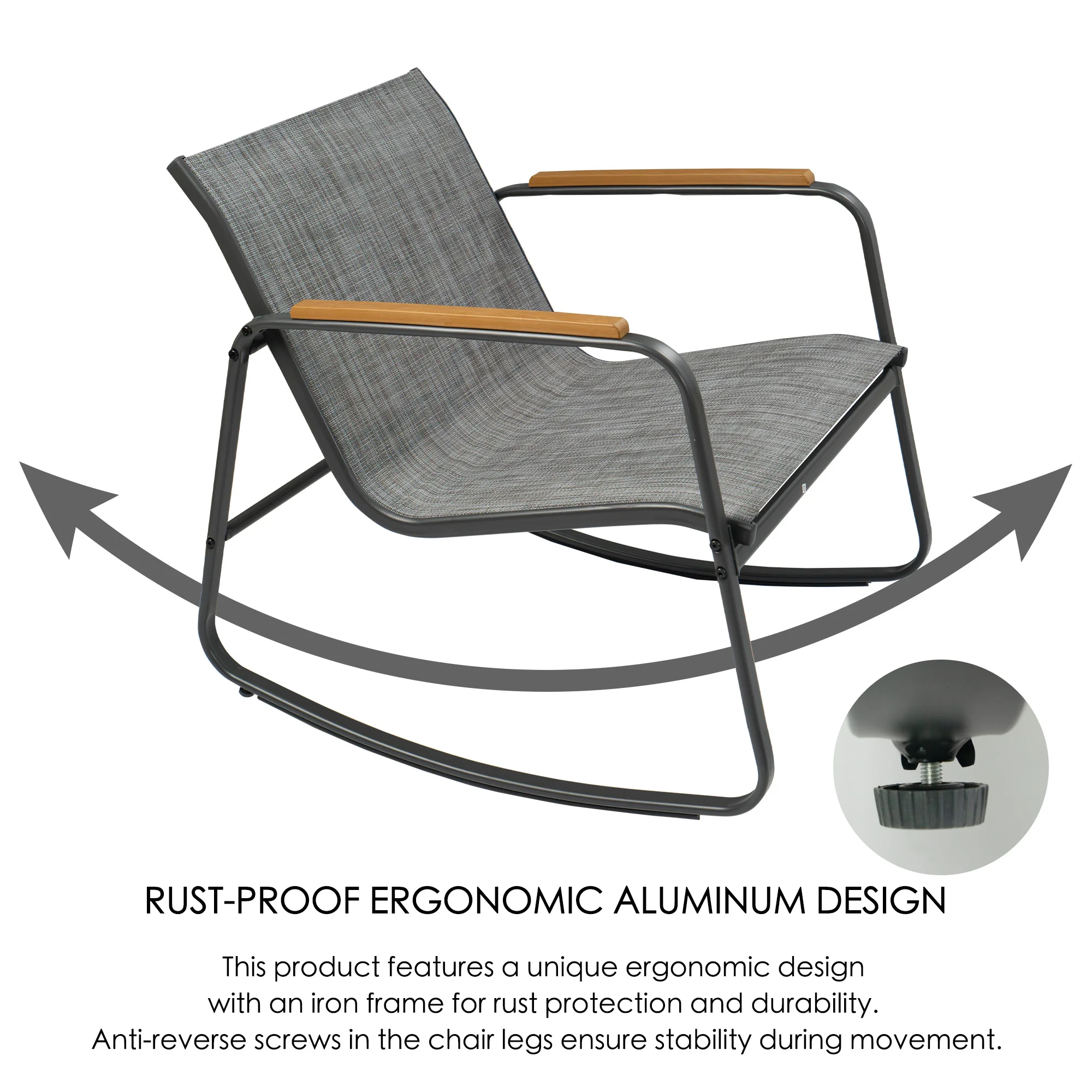 Modern 4-Piece Metal Steel Outdoor Patio Furniture Set for Apartment Home Office Garden Park or Living Room Use