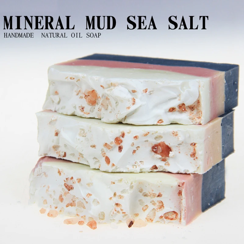 Wholesale natural Handmade Handmade Cold Soap Goat Milk Soap Rose Aloe Vera Oat cleaning soap