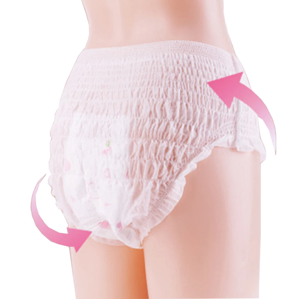 Горячая Распродажа, женские теплые сексуальные брюки для сна, индивидуальные теплые менструальные брюки для сна, гигиенические салфетки