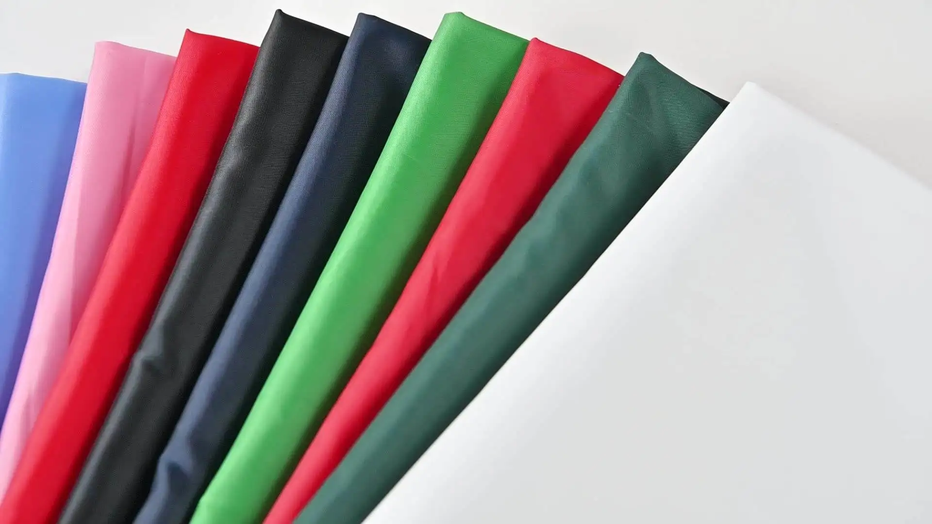 170T 180T 190T Coated with PA PU PVC 100% Polyester Taffeta Fabric Lining