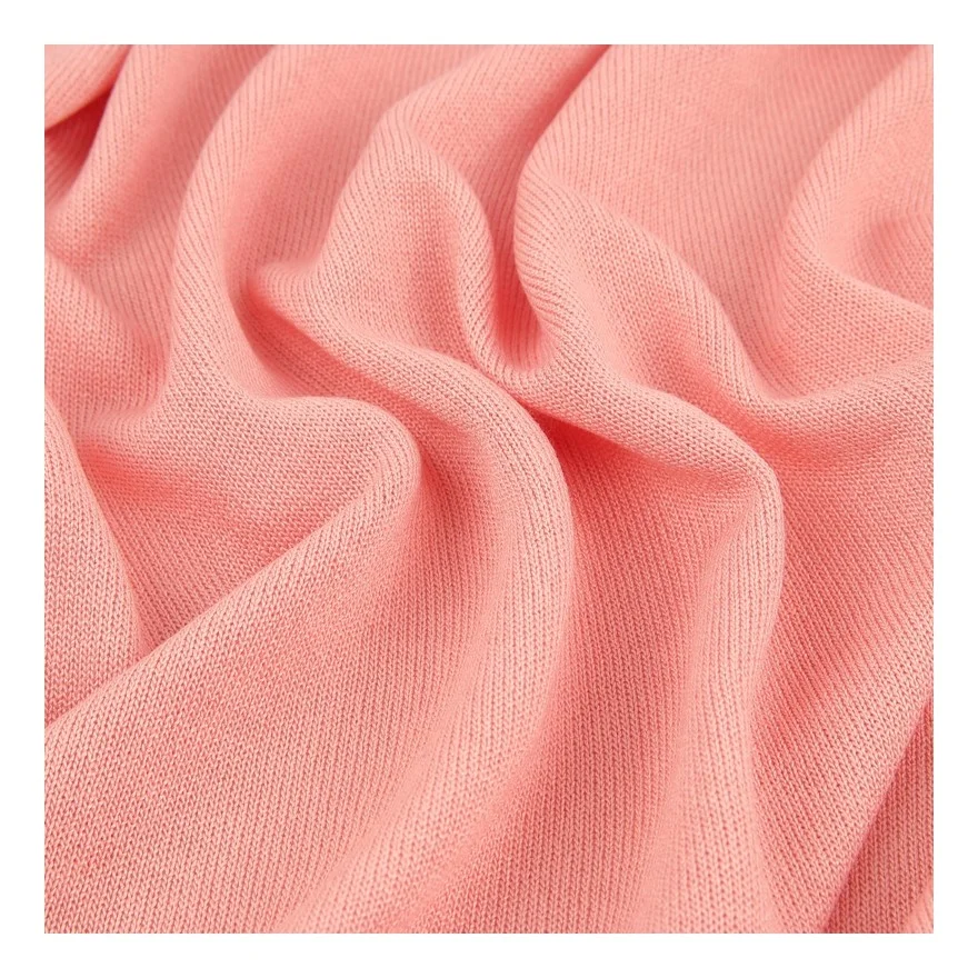 Factory One Stop Free Sample 89 Rayon 11 Chinlon 200gsm Knitted Plain Fabric For T-shirt Underwear shirt