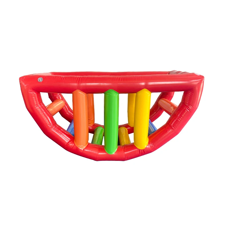 2022 Hot Selling PVC Castle Inflatable Bouncer Seesaw for Amusement Park Children Use